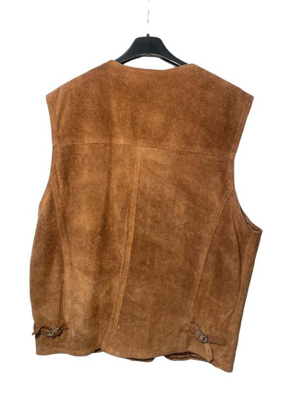 Real leather gilet scamosciato tg 52 - immagine 3