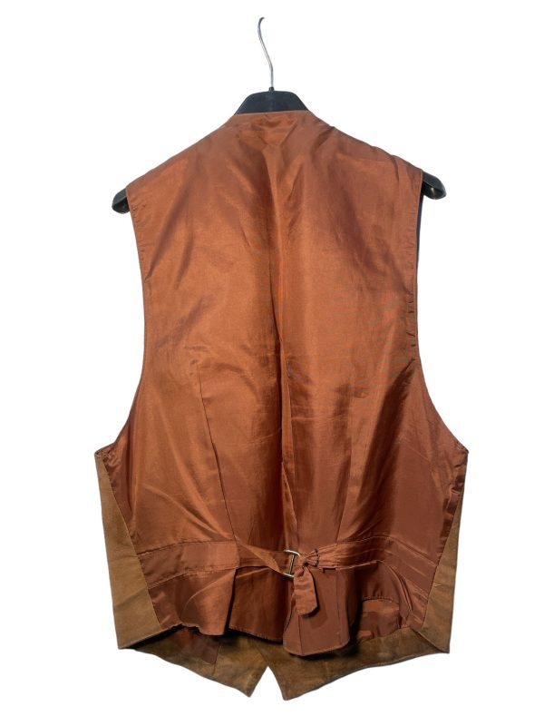 Stefy real leather gilet tg 52 - immagine 3