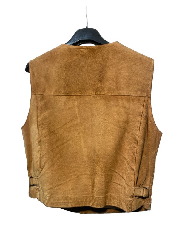 Real leather gilet scamosciato tgM - immagine 3