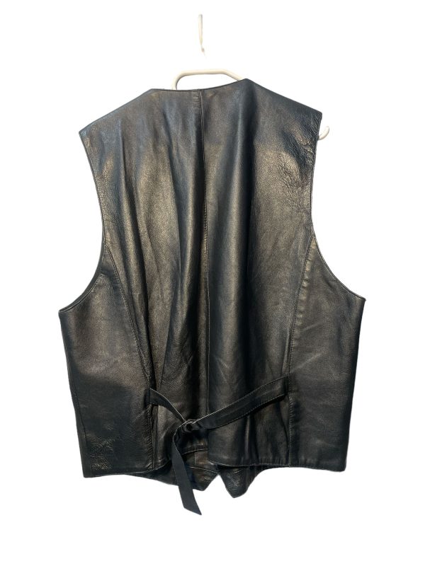 Real leather gilet - immagine 3