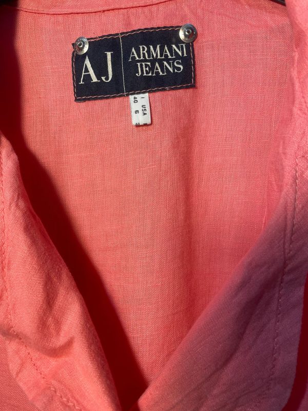 Armani jeans lino jacket tg40 - immagine 2