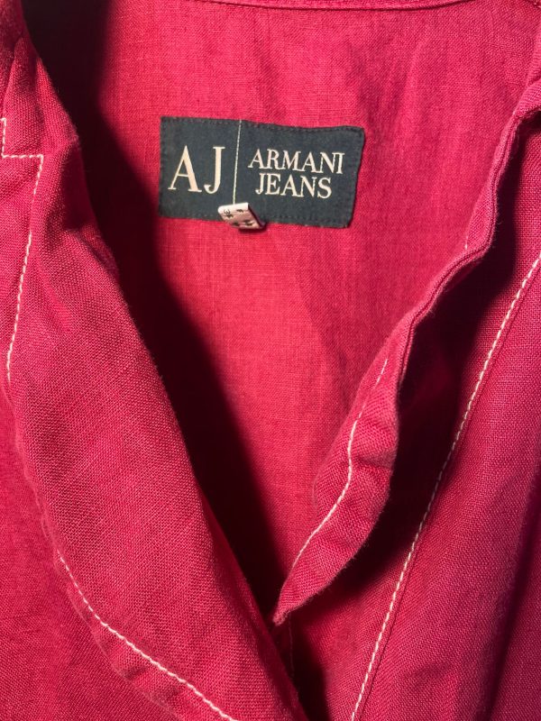 Armani jeans lino jacket tg40 - immagine 2