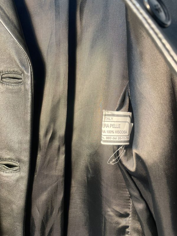 Real leather jacket sartoriale tg44 - immagine 2