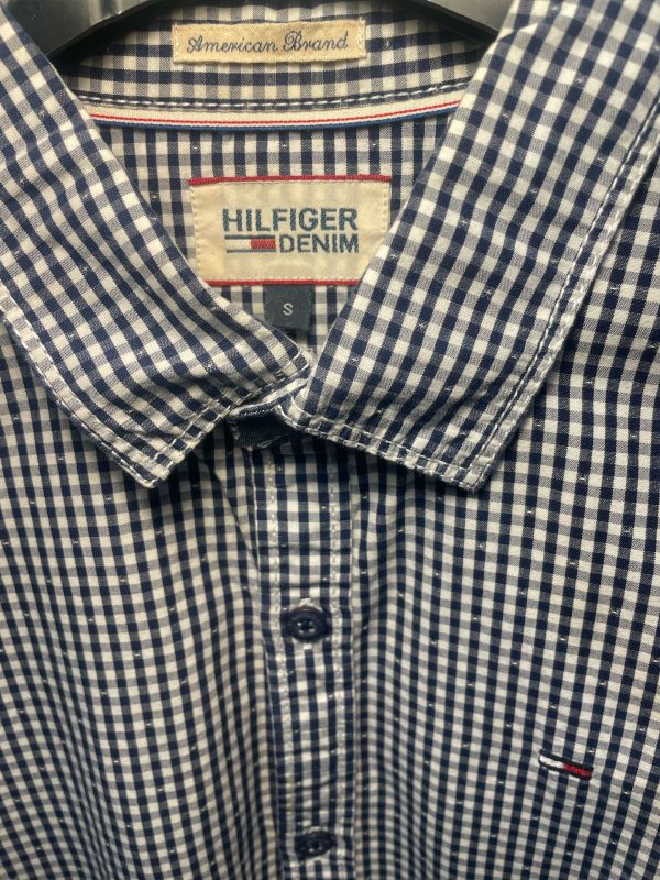 Tommy Hilfigher camicia a quadri tg S - immagine 2