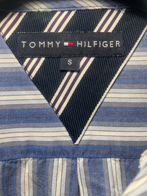 Tommy Hilfigher camicia a righe tg S - immagine 2