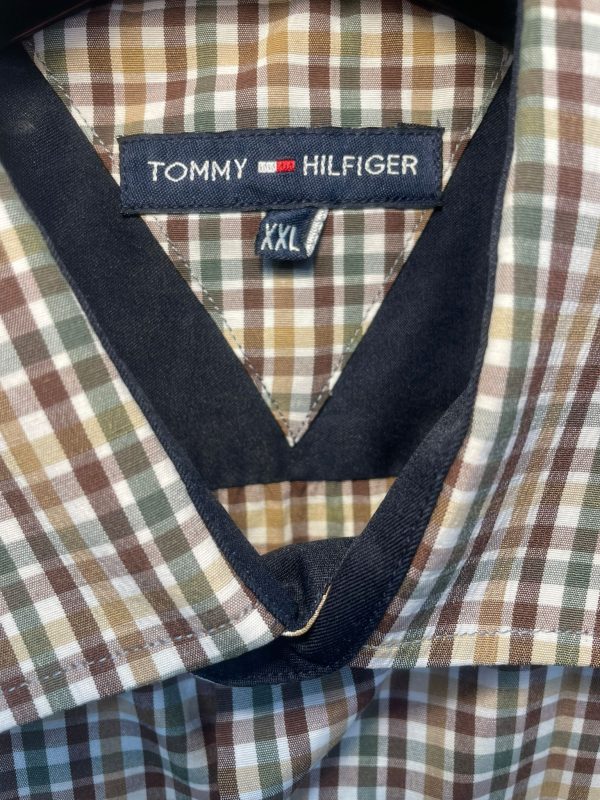 Tommy Hilfigher camicia a quadri tg XL - immagine 2