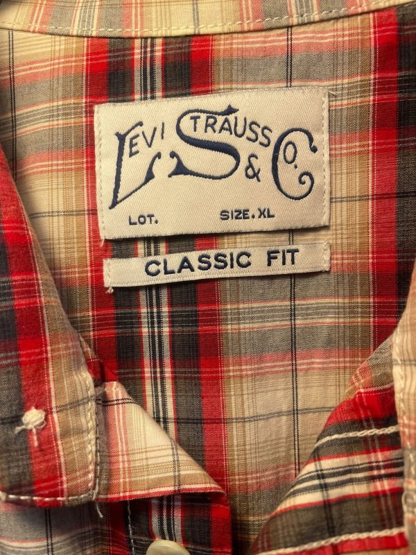 Levi’s camicia vintage a quadri tg XL - immagine 2