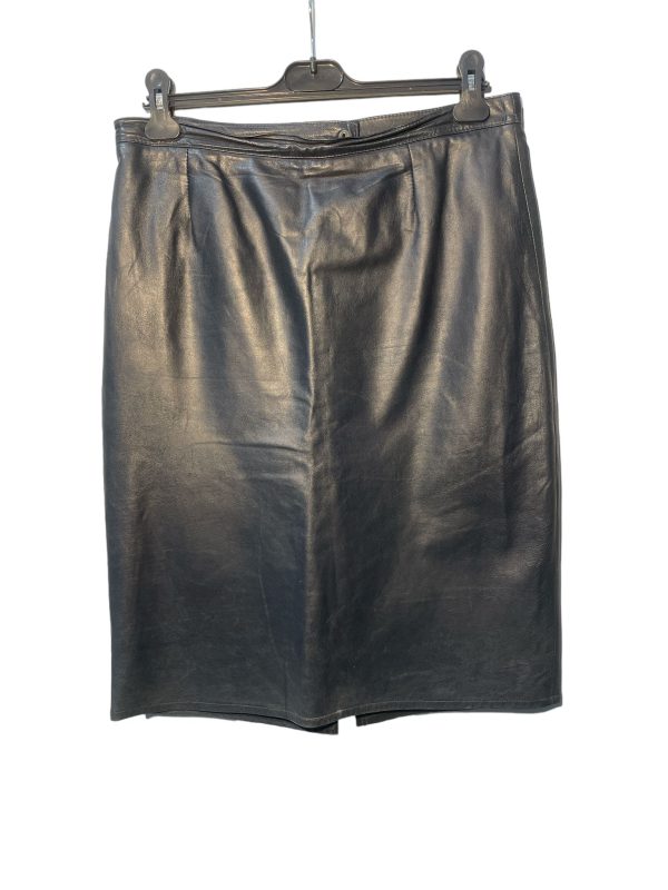 Moon Gate real leather skirt tg 48