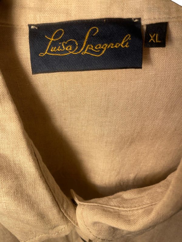 Luisa Spagnoli lino shirt tg XL - immagine 2