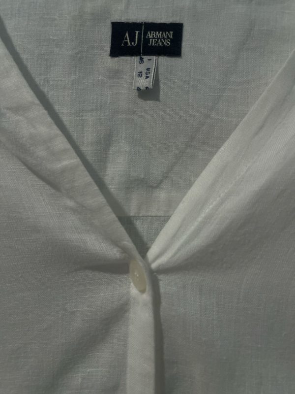 Armani Jeans lino shirt tg 46 - immagine 2