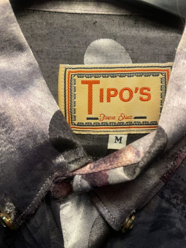 Tipo's pure silk vintage shirt tg M - immagine 2