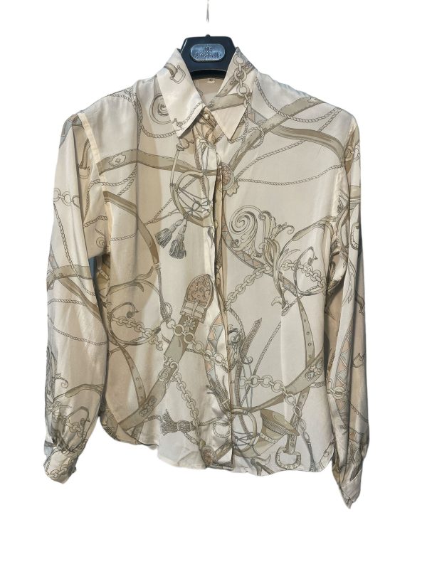 Silk vintage shirt tg 42