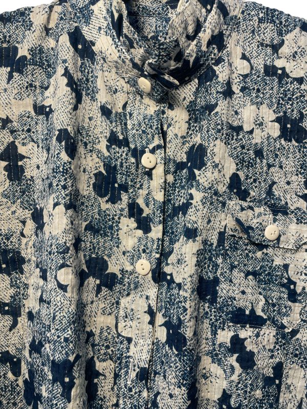 80's silk e lurex shirt tg M - immagine 2