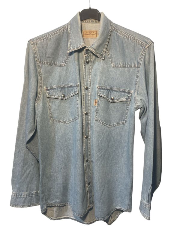 European Project denim blu shirt tg M