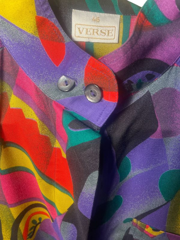 Verse vintage 80's shirt tg 46 - immagine 2