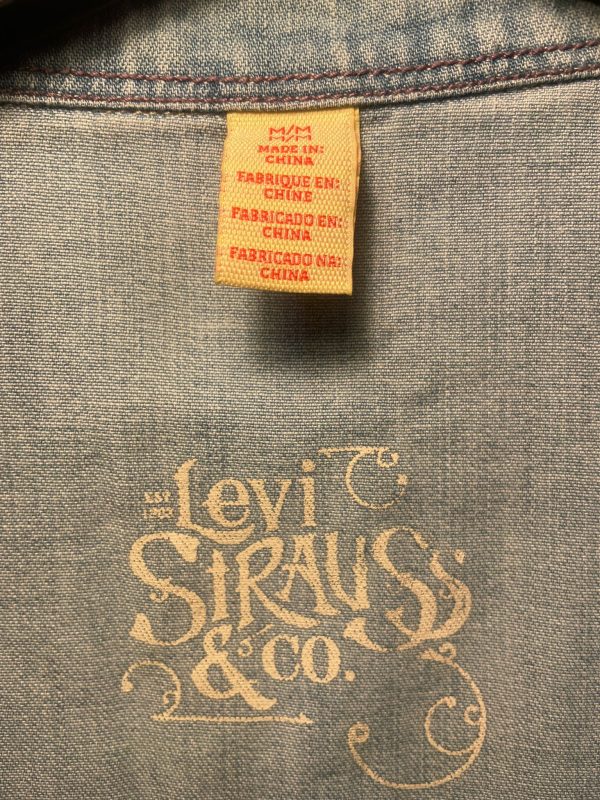 Levi's Strauss denim shirt tg M - immagine 2