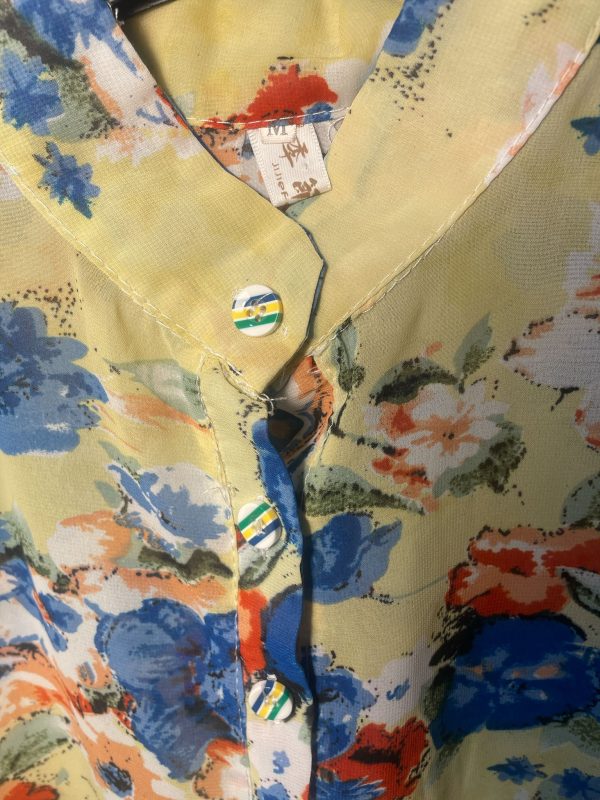 Pure silk 90's shirt tg M - immagine 2