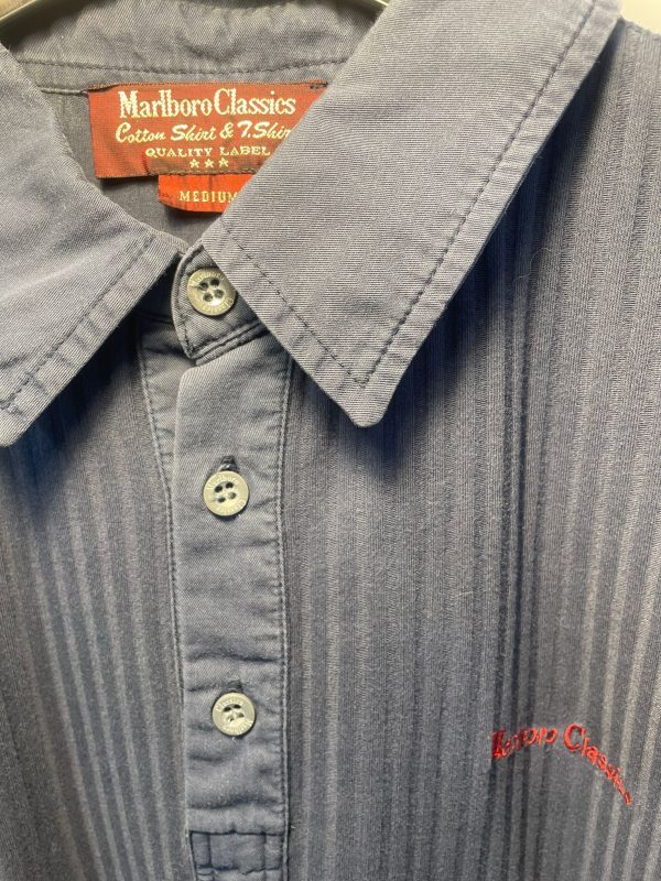 “Marlboro” cotton shirt tg M - immagine 2