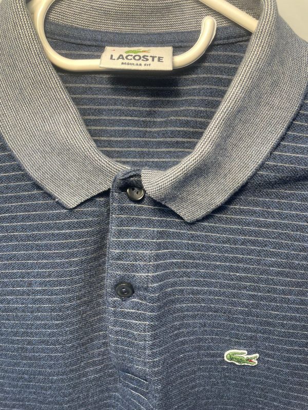 Long polo “Lacoste” vintage tg L - immagine 2