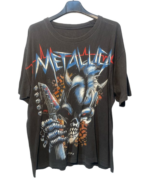 “Metallica” 80s t-shirt tg XL