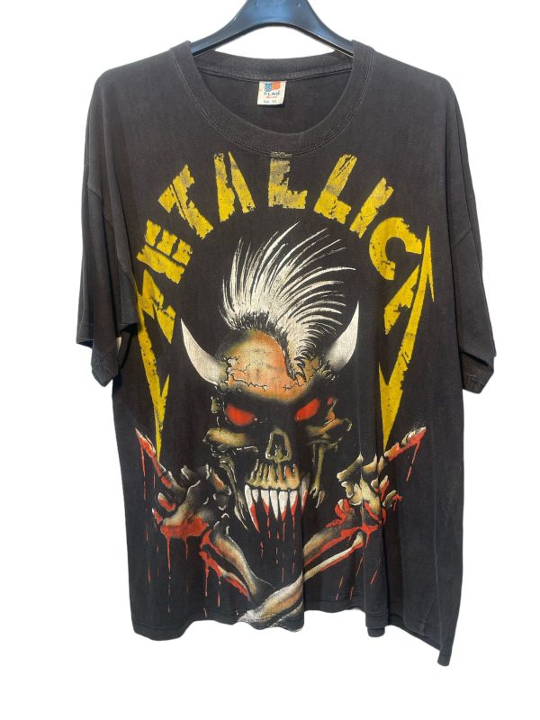 “Metallica” 80s t-shirt tg XL