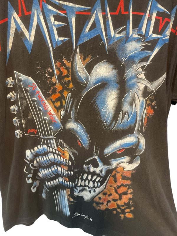 “Metallica” 80s t-shirt tg XL - immagine 2